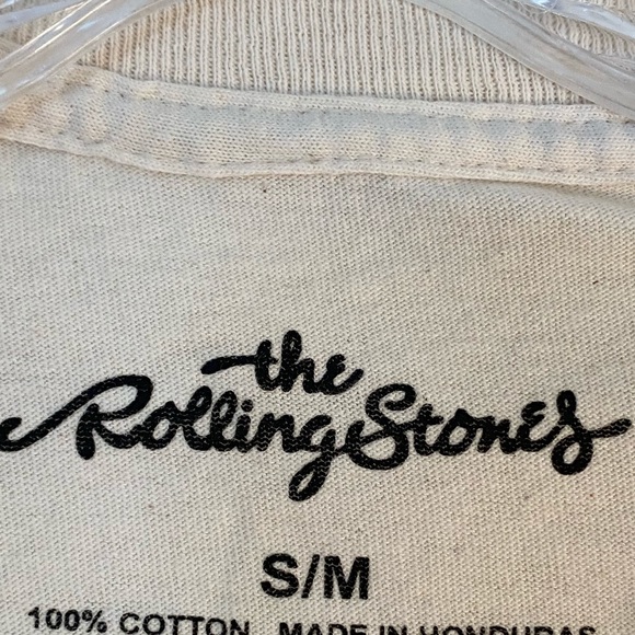 Cream Colored Rolling Stones T-Shirt - Picture 4 of 4